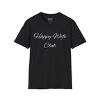 Happy Wife Club T-Shirt – Black