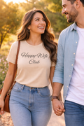 Happy Wife Club T-Shirt – Light Colors