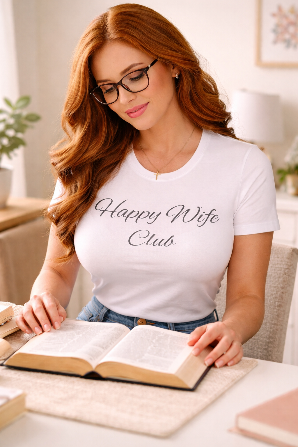 Happy Wife Club T-Shirt – Light Colors