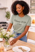 Happy Wife Club T-Shirt – Light Colors
