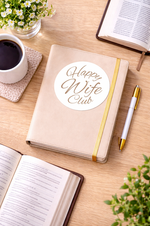 Happy Wife Club Sticker