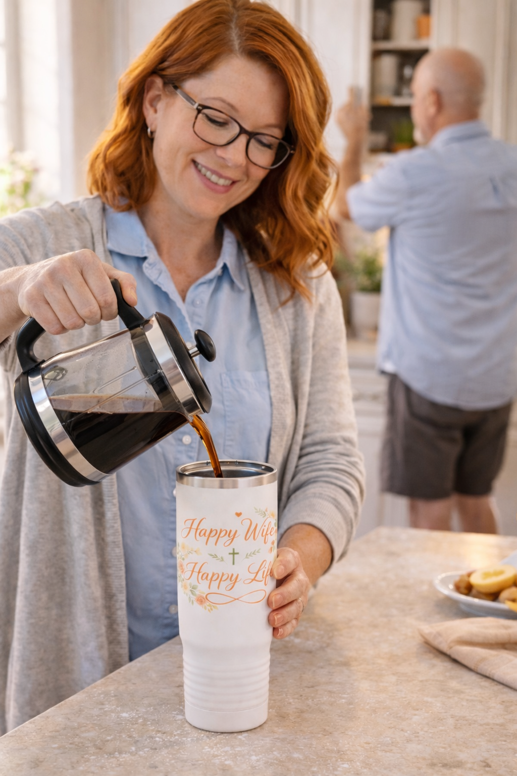 Happy Wife, Happy Life 20 oz Tumbler