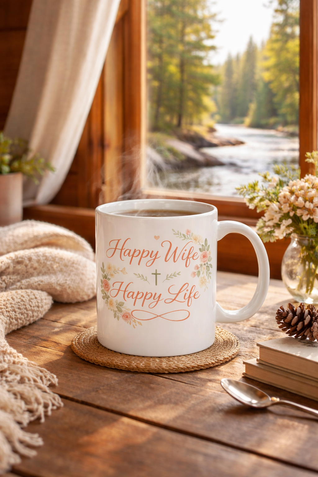 Happy Wife, Happy Life Mug