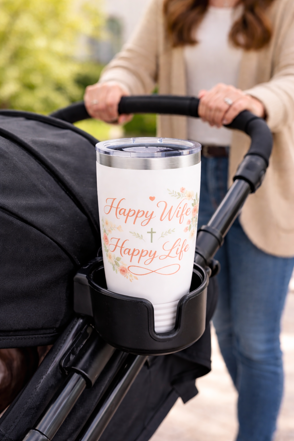 Happy Wife, Happy Life 20 oz Tumbler