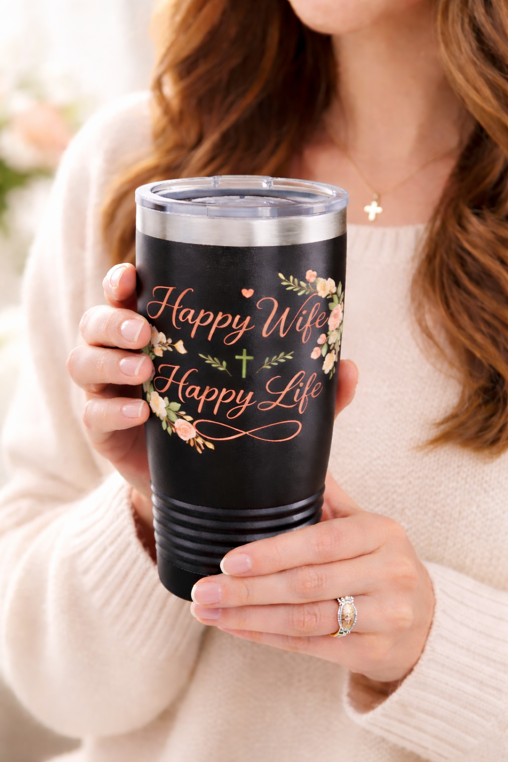 Happy Wife, Happy Life 20 oz Tumbler